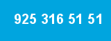 925 316 51 51 925 316 51 51